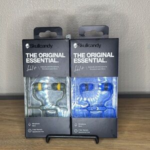 Skullcandy The Original Essential In-Ear Earbuds - Yellow & Blue